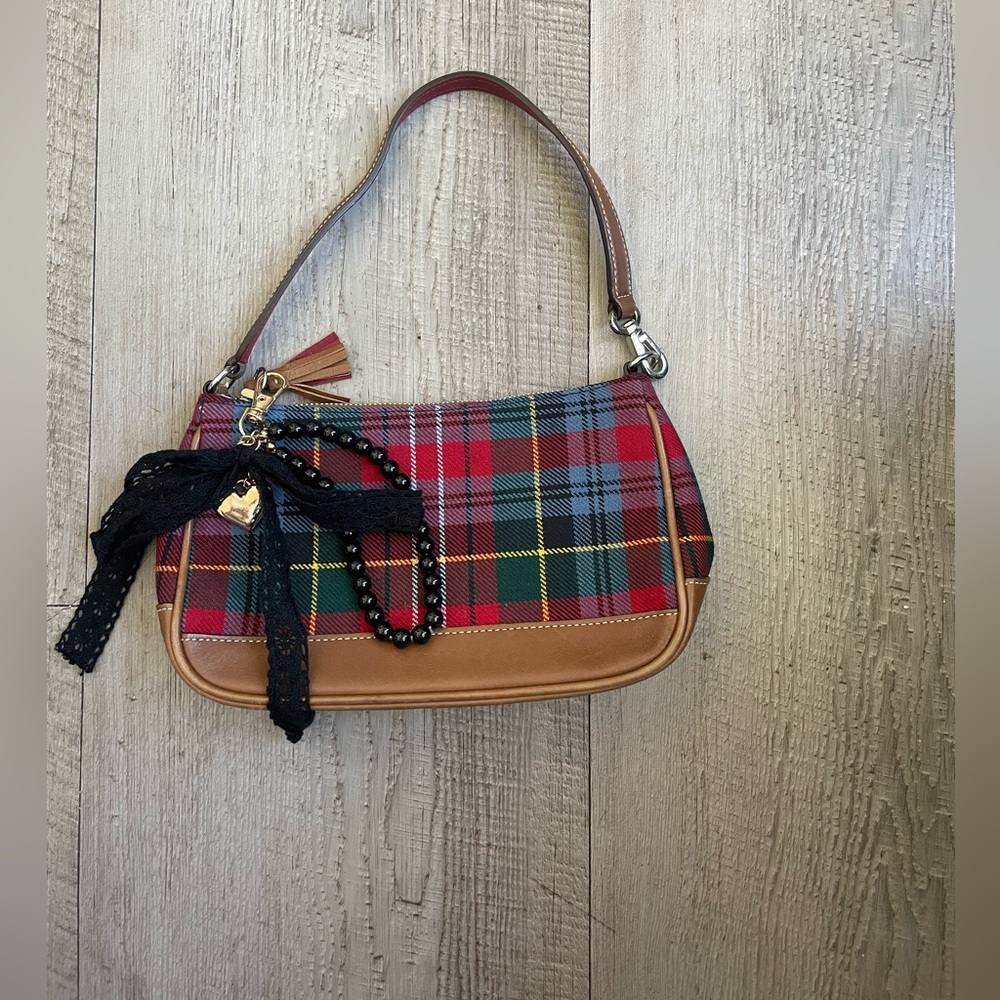 Coach Plaid Mini Purse